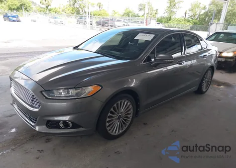 2013 Ford Fusion Titanium из США, поврежденный, VIN 3FA6P0K91DR223094